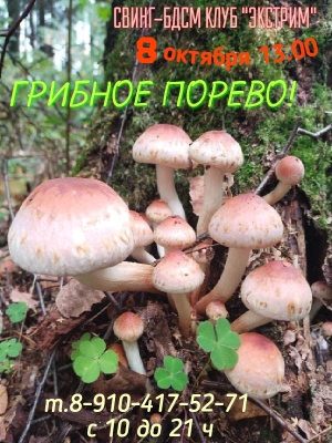 СВИНГ-БДСМ КЛУБ "ЭКСТРИМ". ГРИБНОЕ ПОРЕВО!